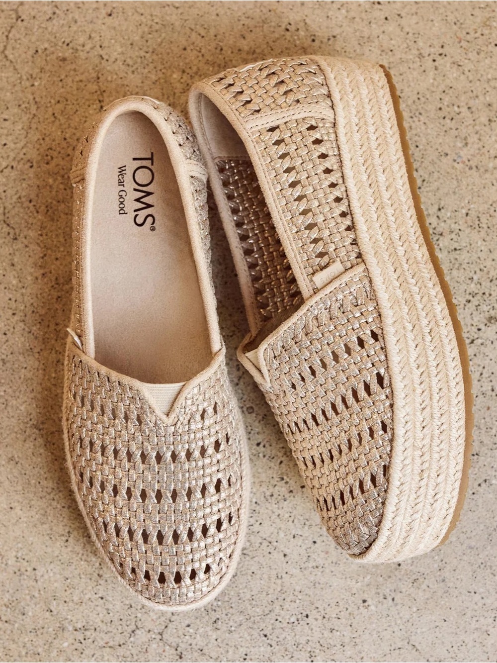 TOMS Valencia Platform Espadrille